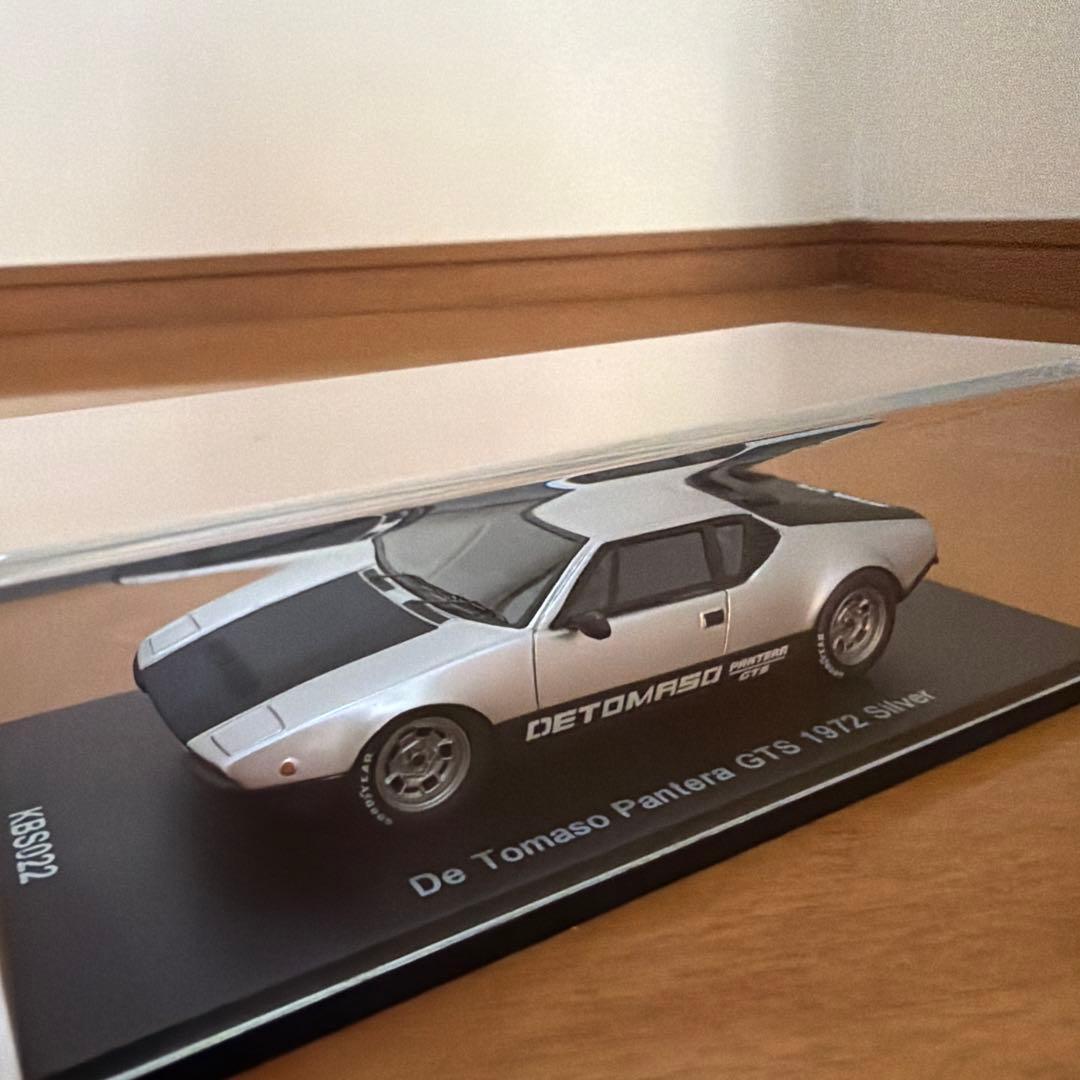KBS022 デ・トマソ パンテーラ GTS 1972 シルバー 1/43