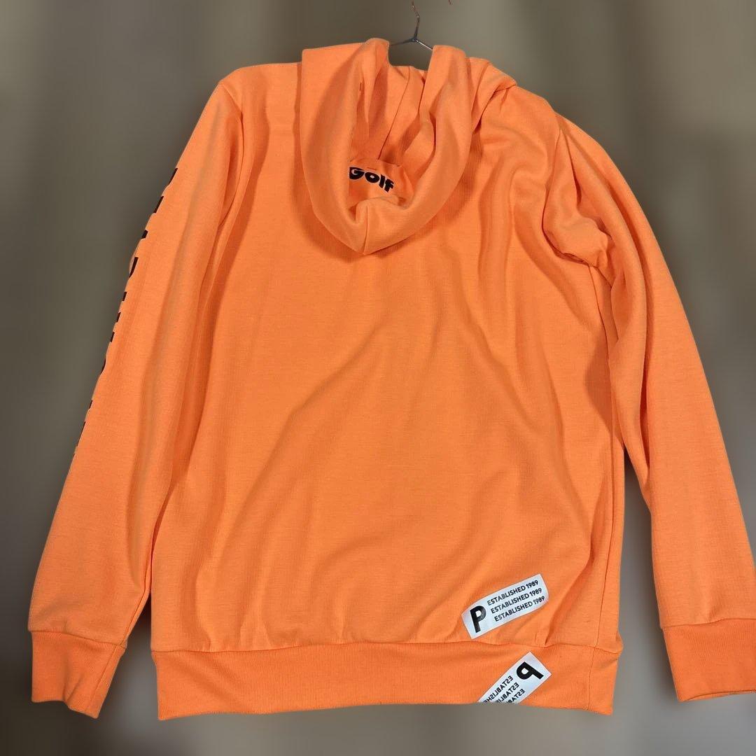 【美品】PEARLY GATES オレンジ フルジップ パーカー6