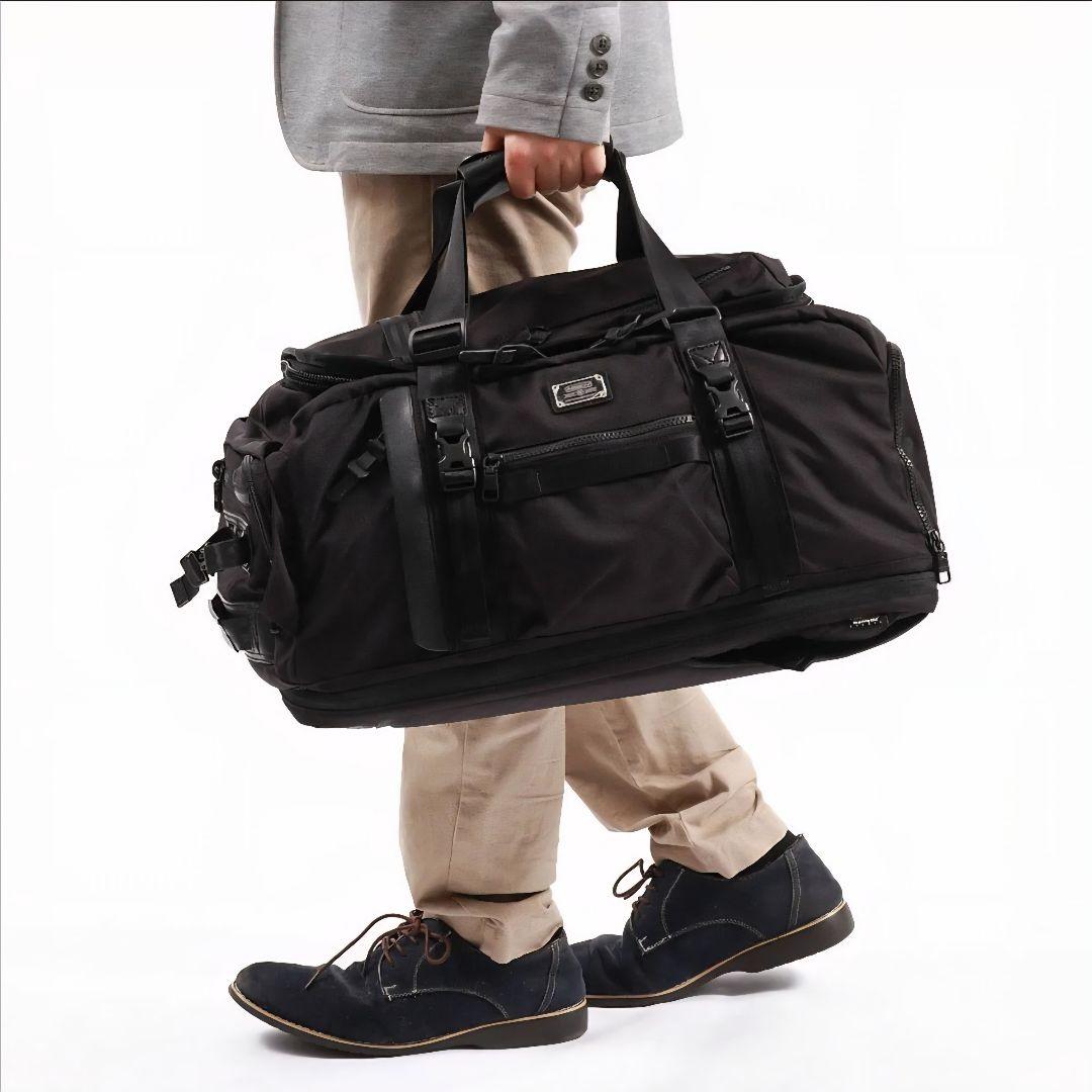 【値下げ中】アッソブ ボストンバッグ AS2OV GOLF ブラック