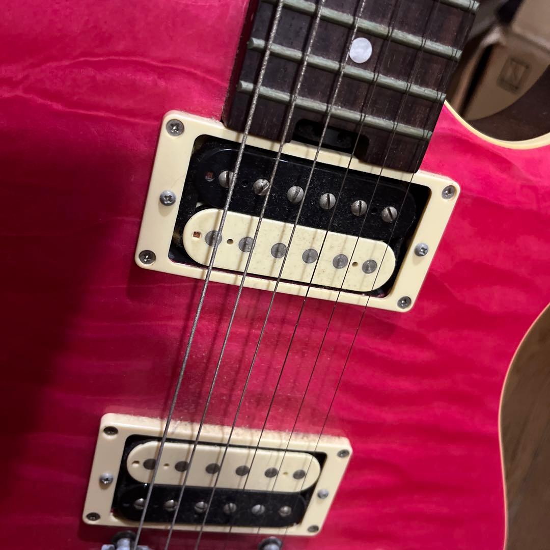 Greco EW-88 ピンク キルトトップ エレキギター