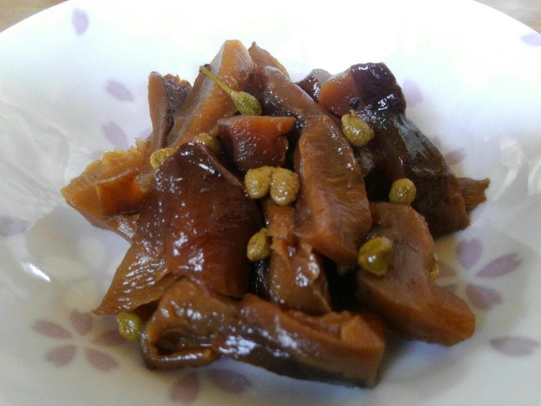 枝取りアク抜き済み！　北秋田阿仁産手作り塩蔵実山椒50ｇ×20パック