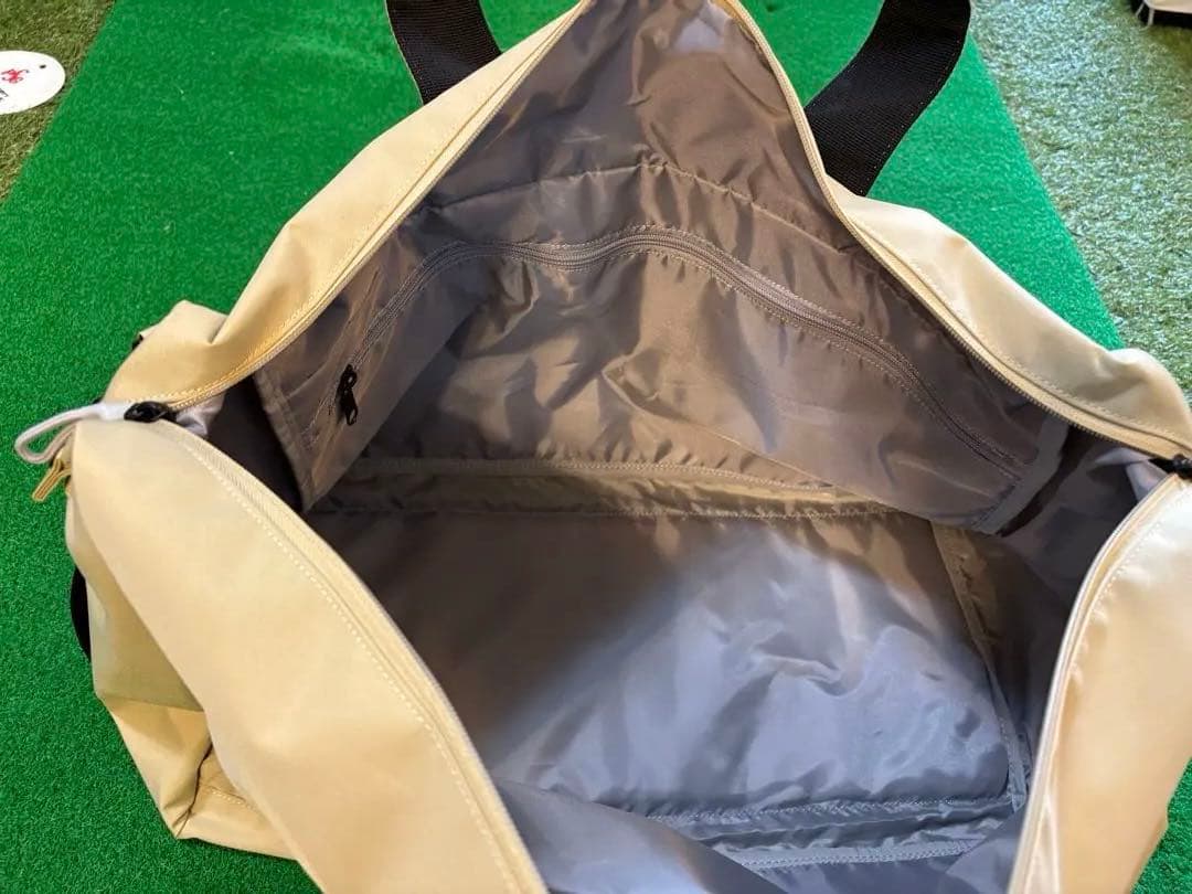 新品未使用　PING ボストンバッグ ベージュ　ゴルフ