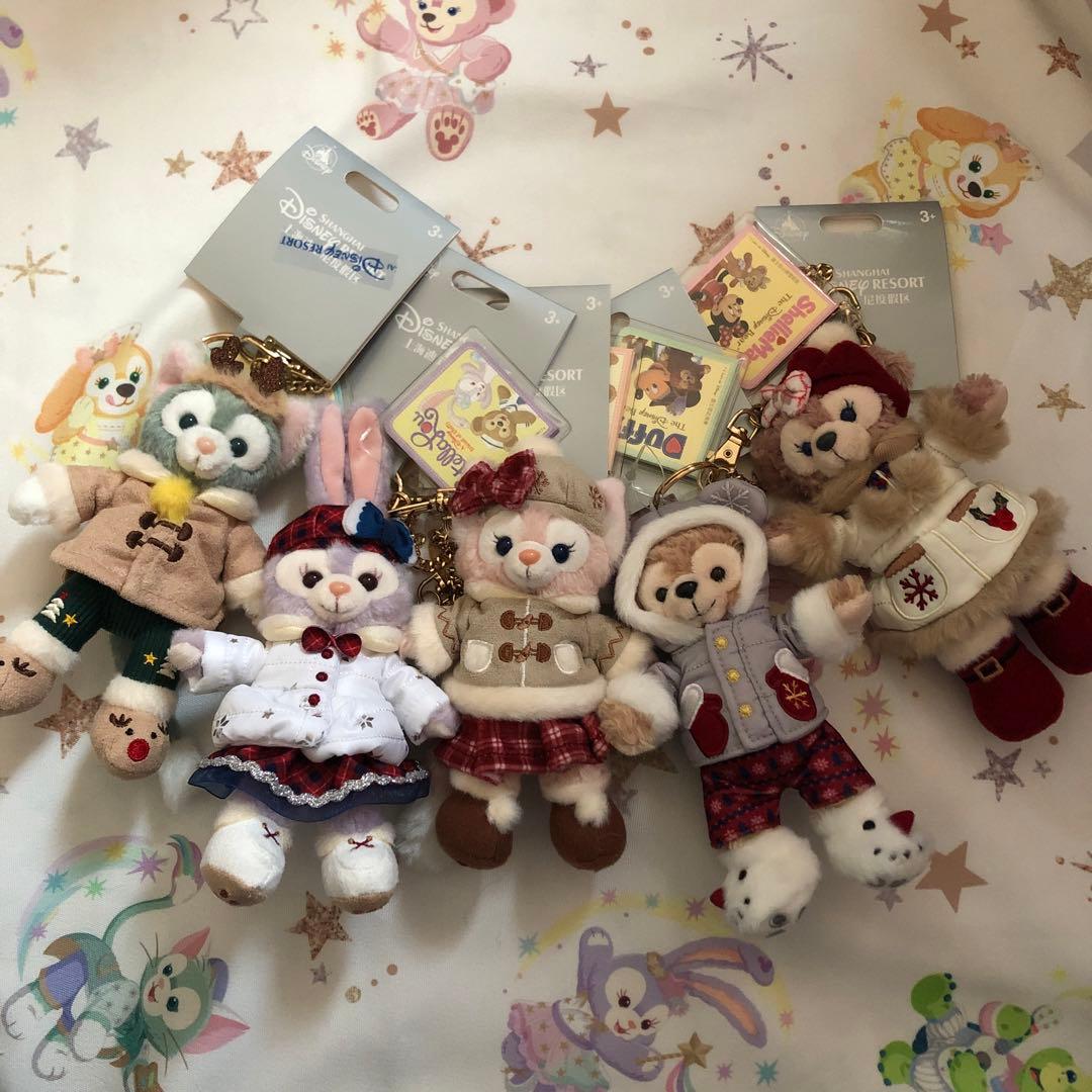 限定値下げ 2021 上海ディズニー クリスマス ぬいぐるみ キーチェーン