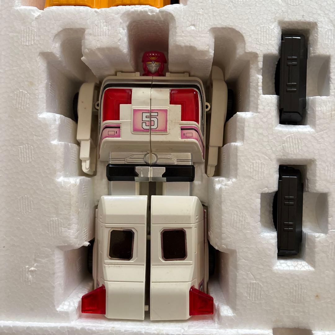 DX VRVロボ 激走戦隊カーレンジャー 超合金 バンダイ