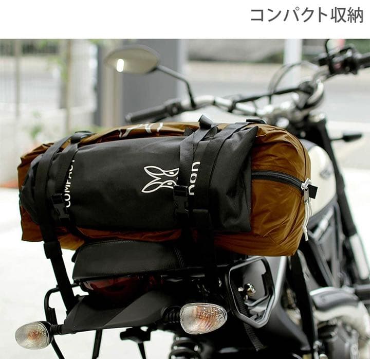 DOD(ディーオーディー) コンパクトタープポール 収納40cm 太さ19mm