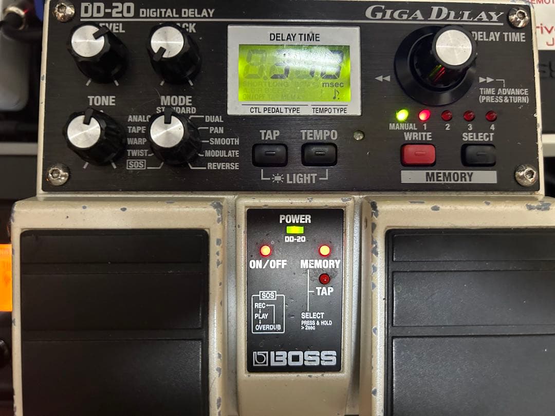 BOSS DD-20 ディレイエフェクター 【動作確認済み】