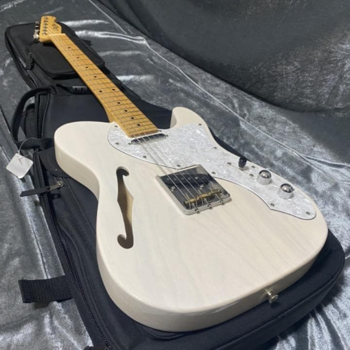 美品 FUJIGEN フジゲン NTL102 テレキャスターシンライン アッシュ