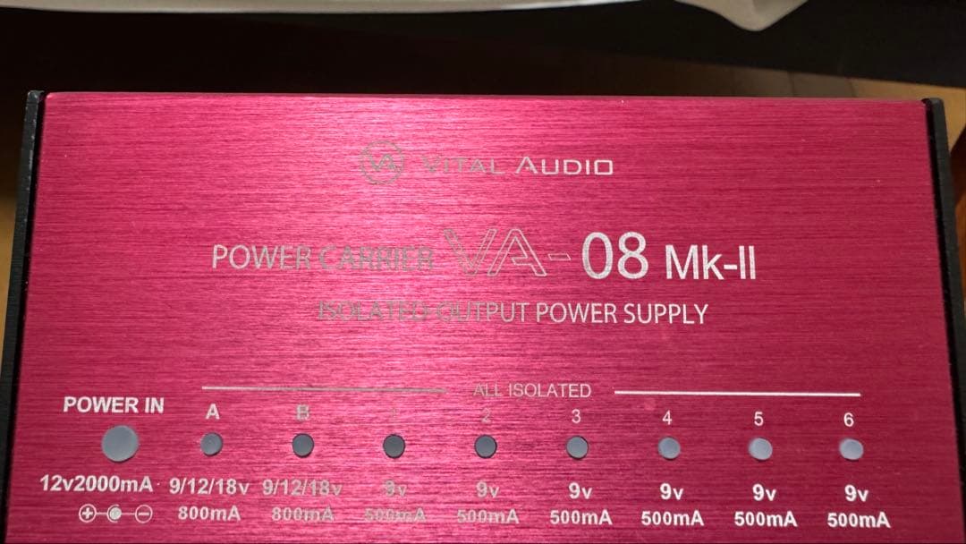 ギター VITAL AUDIO POWER CARRIER VA-08 MKII