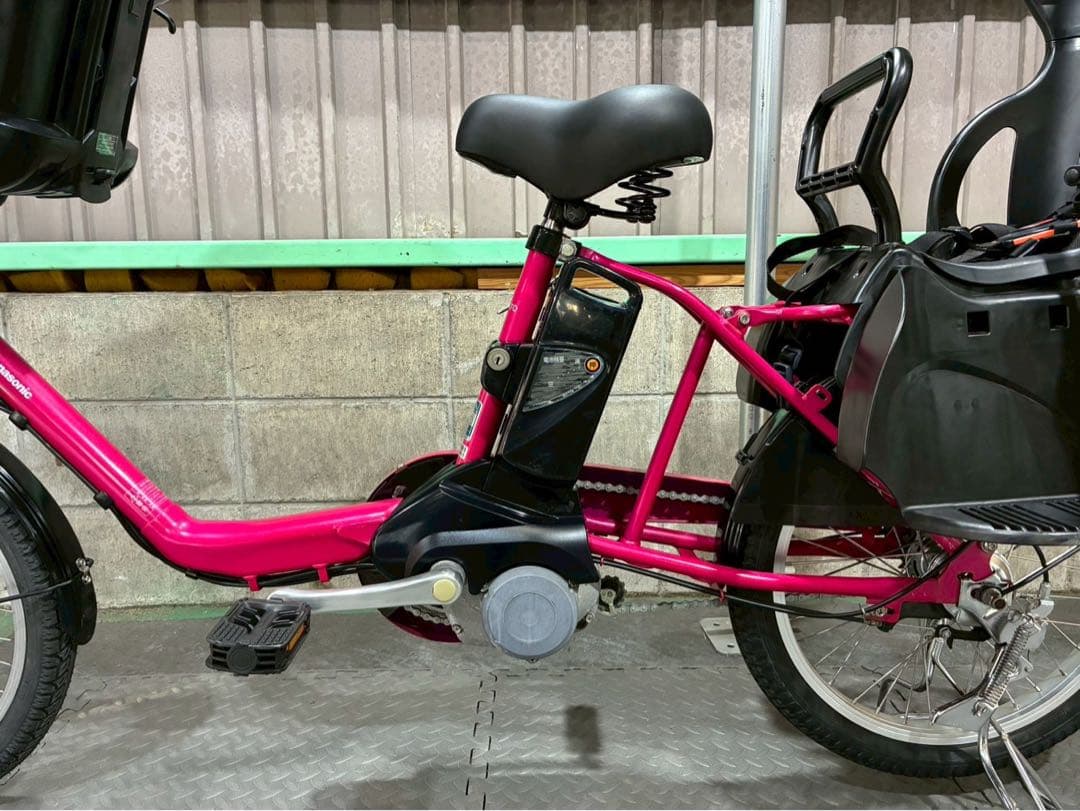 №8616 電動自転車　パナソニック　ギュット 20インチ ピンク
