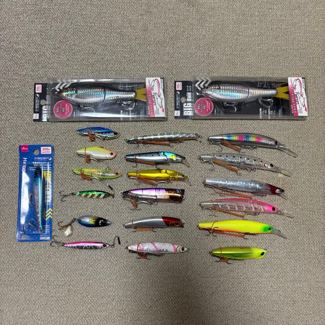 シーバスルアーセット　21個