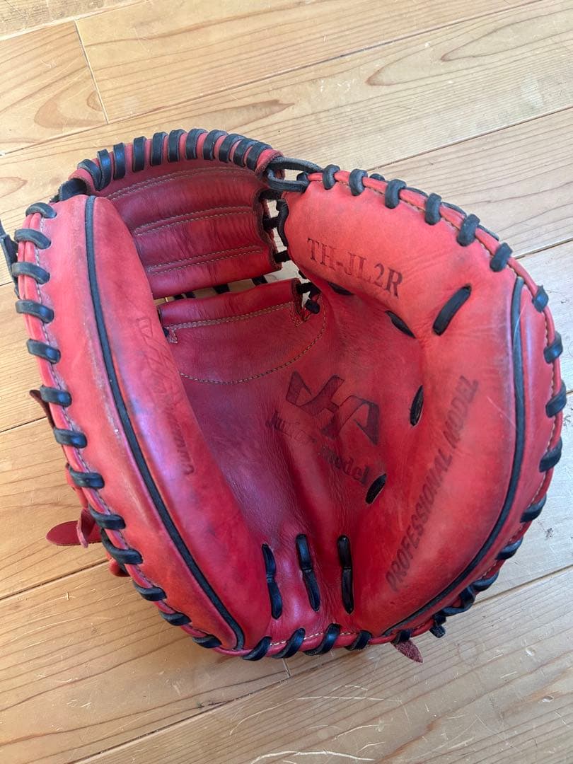 O*K様 ハタケヤマキャッチャーミットTH-JL2R ジュニアモデル