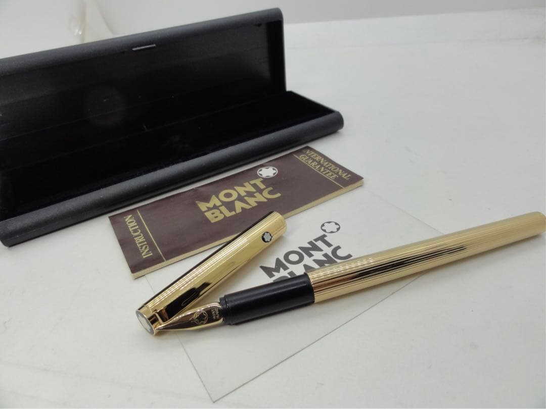 ⭐️モンブラン⭐️金運を呼ぶ総金張り⭐️稀少度の高いNo2147⭐️S-ラインモデル⭐️