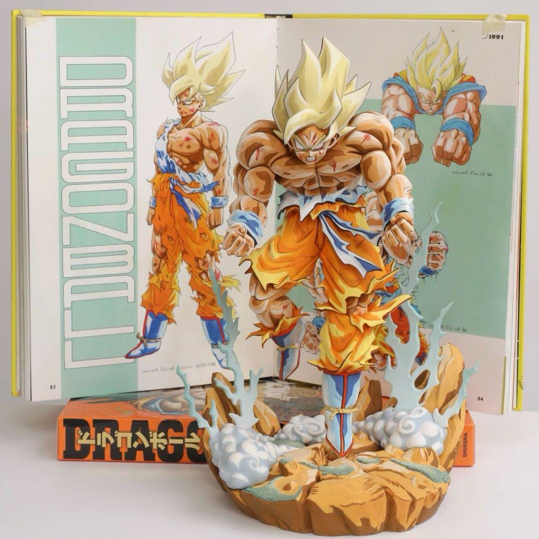 「すべての終わり」ドラゴンボール 超サイヤ人 孫悟空 リペイント 次元彩色