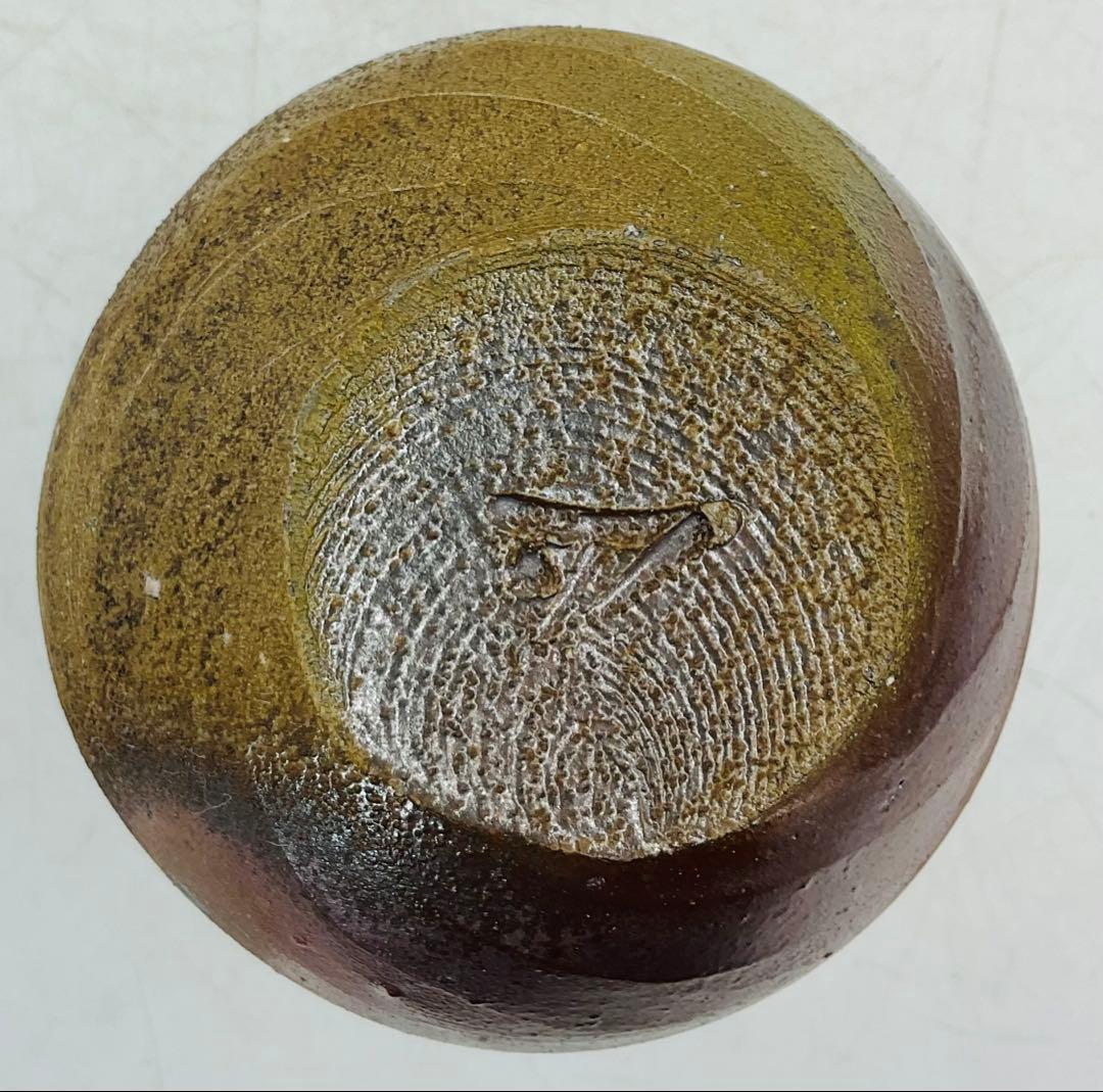 【６７】◉人間国宝・藤原雄先生　藤原啓先生の長男　備前焼徳利　共箱◉