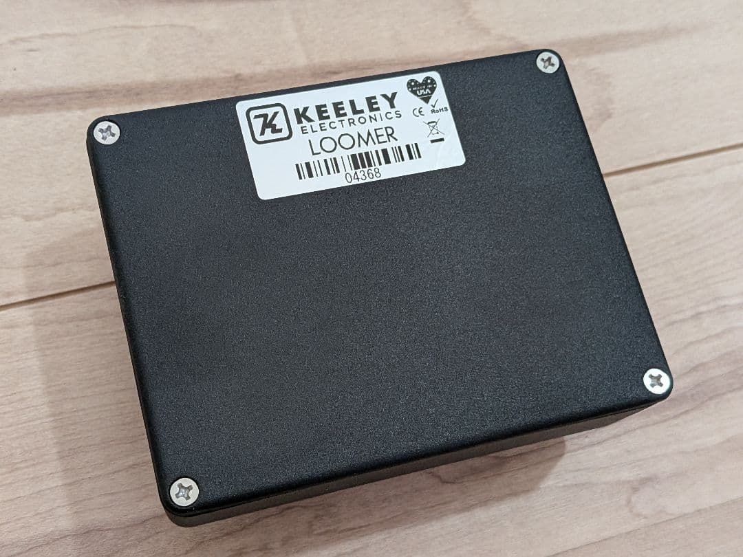 keeley Loomer ファズ/リバーブ シューゲイザー