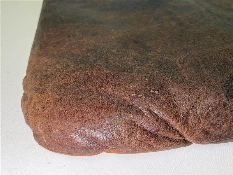 時代 茶席 革座布団 5枚組 レザー 皮 クッション 検索:(茶道具 煎茶道具)