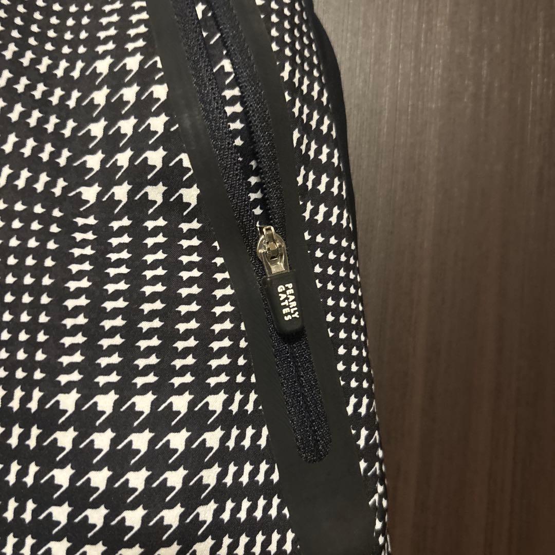 PG 黒と白のチェック柄スカート　サイズ０