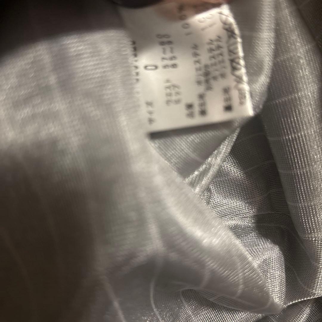 PG 黒と白のチェック柄スカート　サイズ０