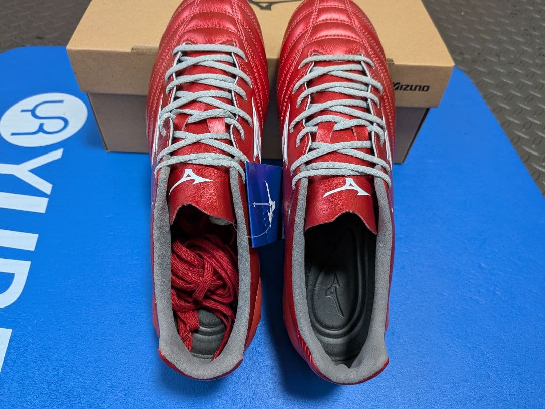 ミズノモナルシーダネオⅢプロ　ZEROグライドシューレース　箱付き