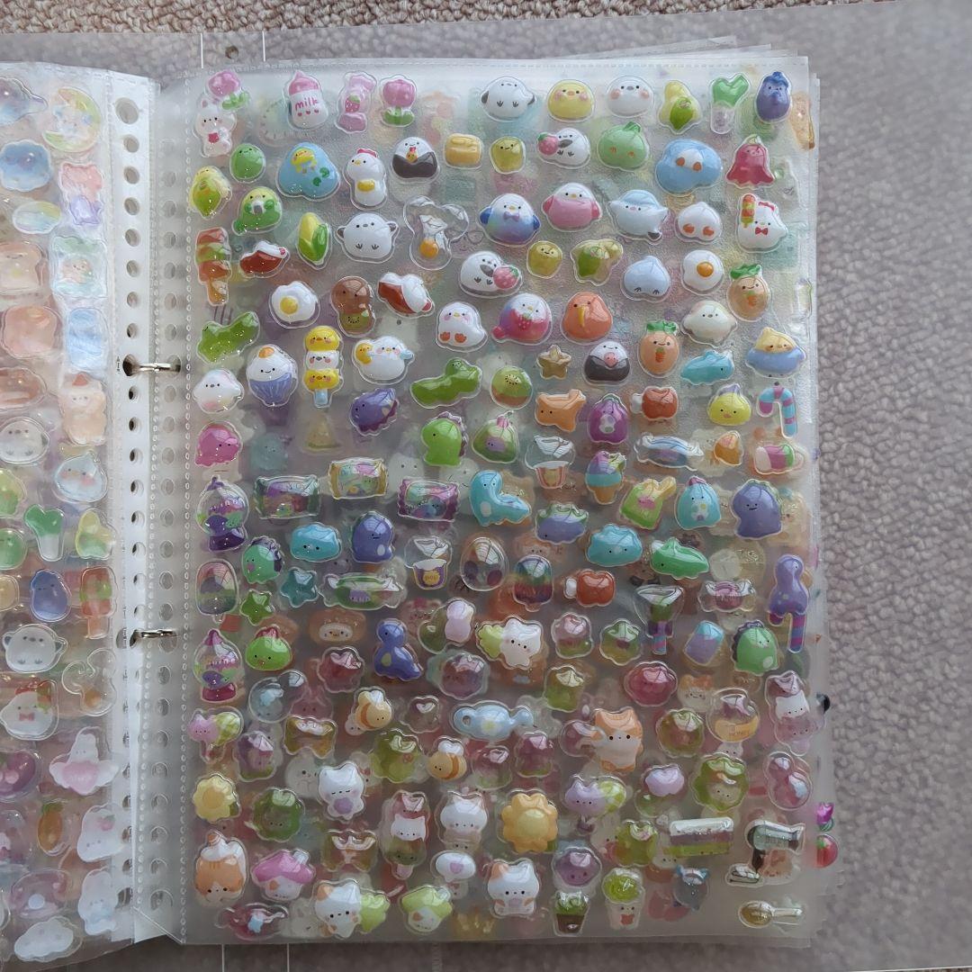 シール帳　完成品　A4サイズファイル