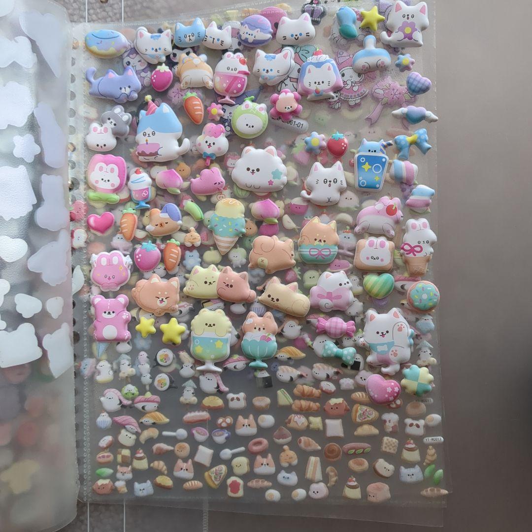 シール帳　完成品　A4サイズファイル