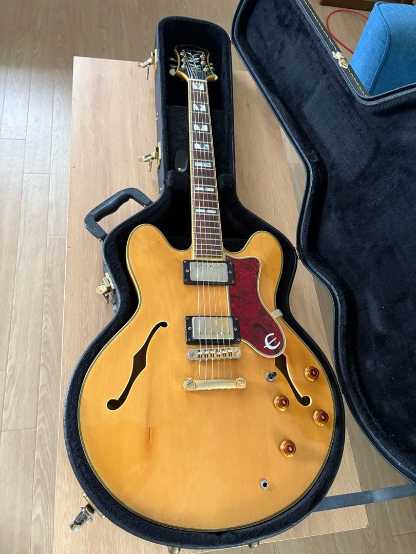 epiphone by gibson sheraton シェラトン ナチュラル
