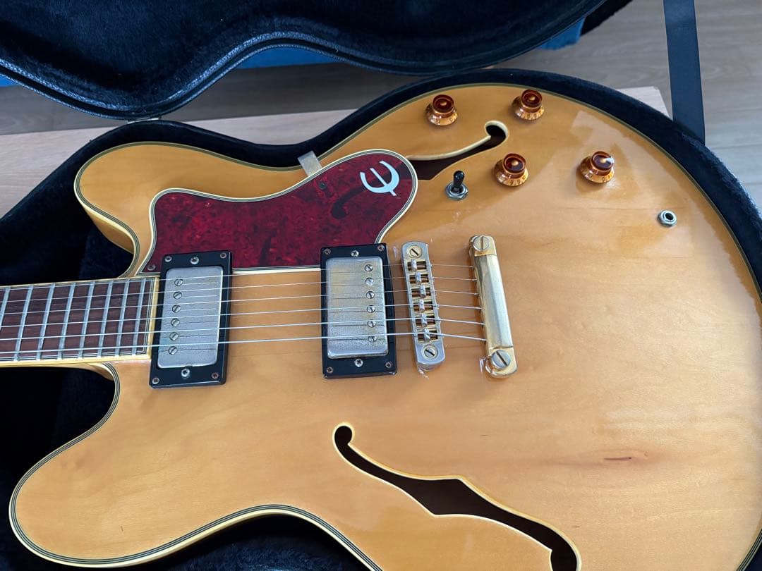 epiphone by gibson sheraton シェラトン ナチュラル