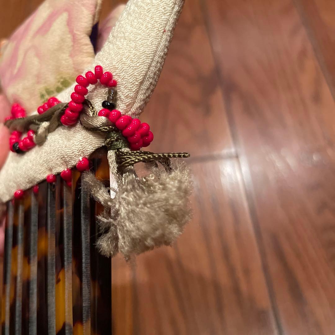 ✳︎古布の髪飾り✳︎