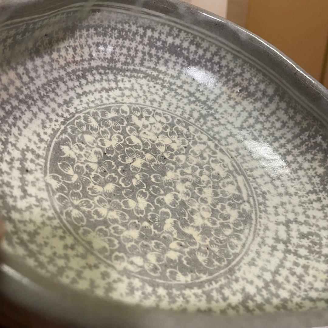 【日展特選作家】下山田昌右作 花三島 鉢 菓孑鉢 茶道具