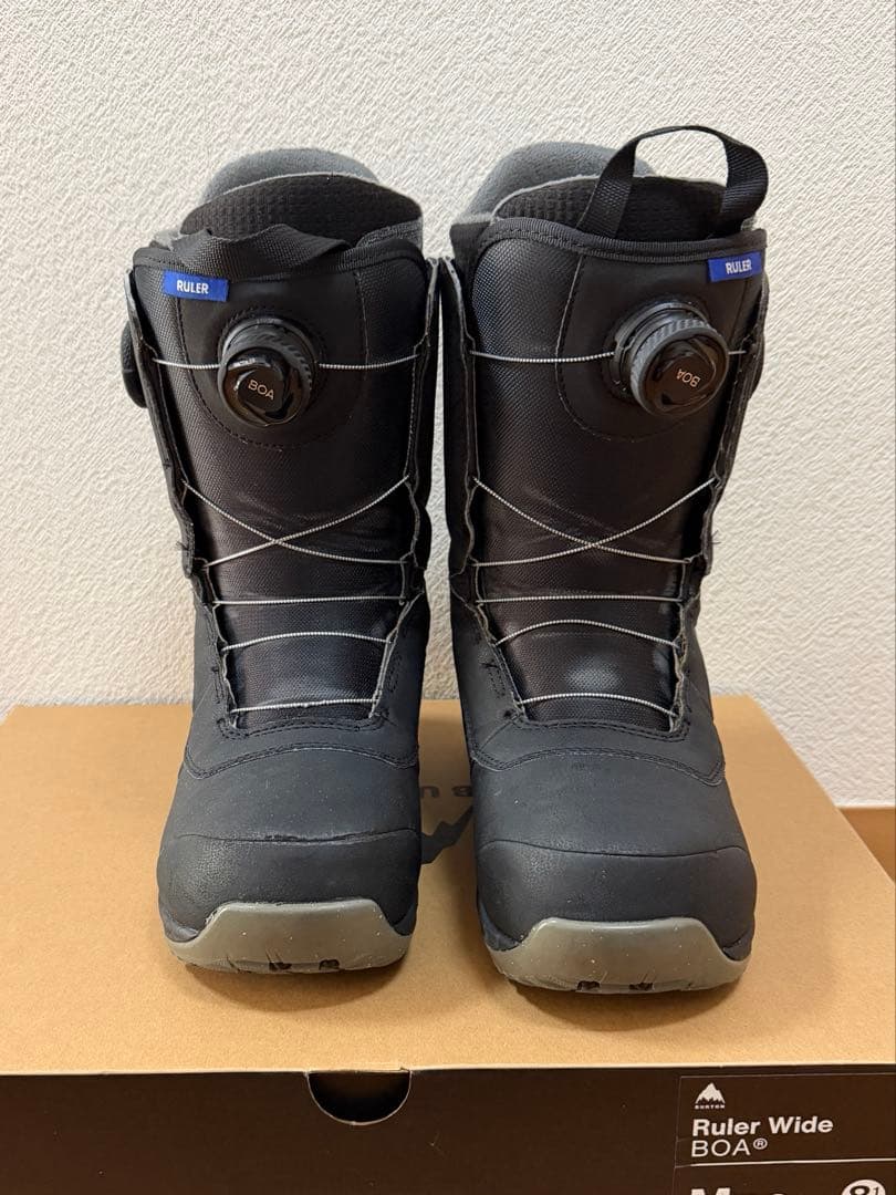 Burtonブーツ 23-24 Ruler 26.5cm Wide BOA 黒
