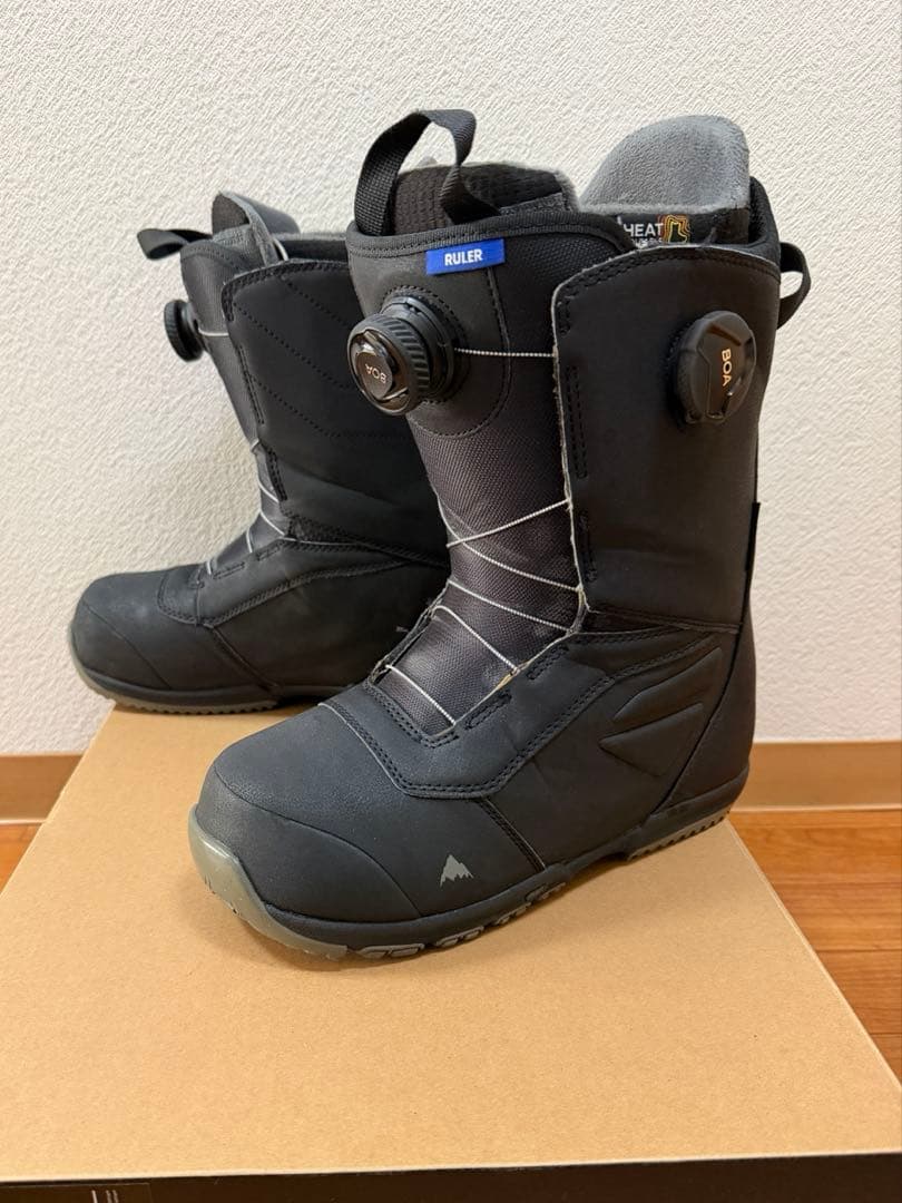 Burtonブーツ 23-24 Ruler 26.5cm Wide BOA 黒