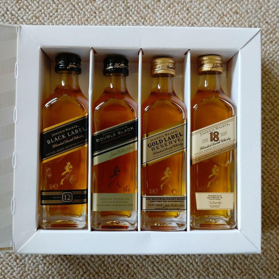 【希少】ジョニーウォーカー 古酒 4種セット