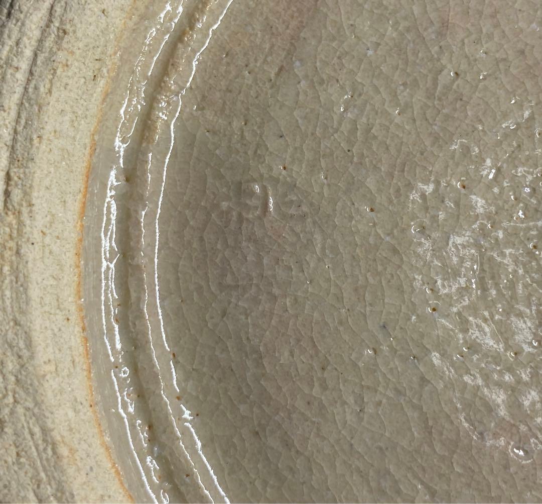 【茶道具】桃山窯　染付桜川水指（共箱）