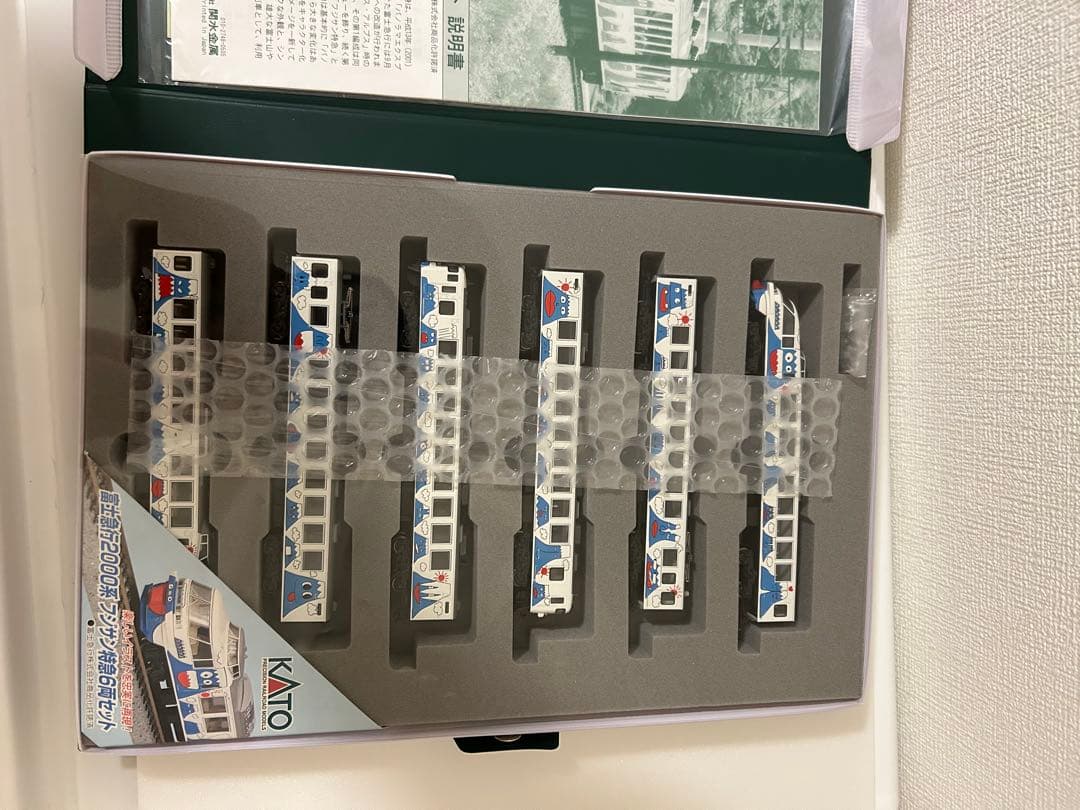 【希少】KATO 10-238 富士急行2000系フジサン特急6両　パーツ取付済