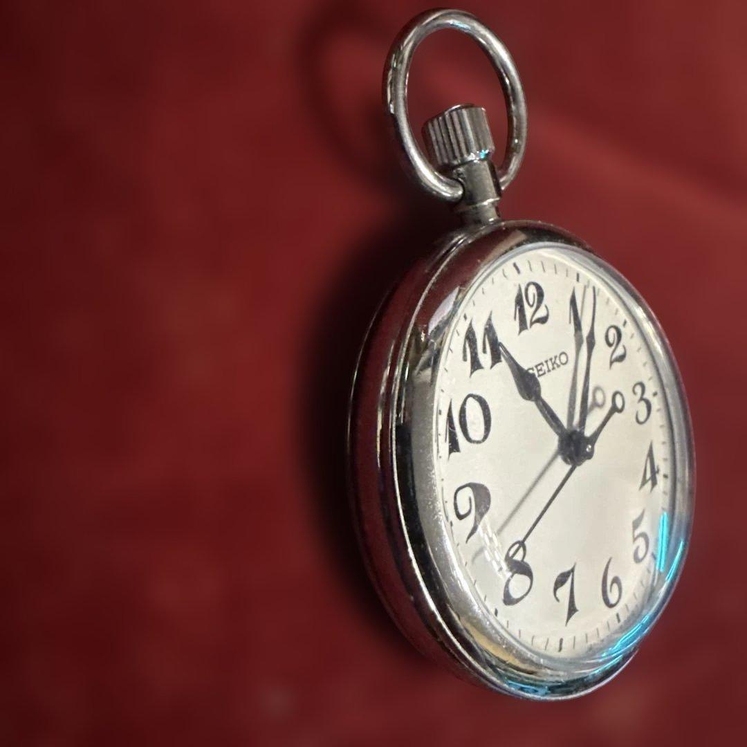 SEIKO 懐中時計 7011-0010 JR 貨物 稼働中