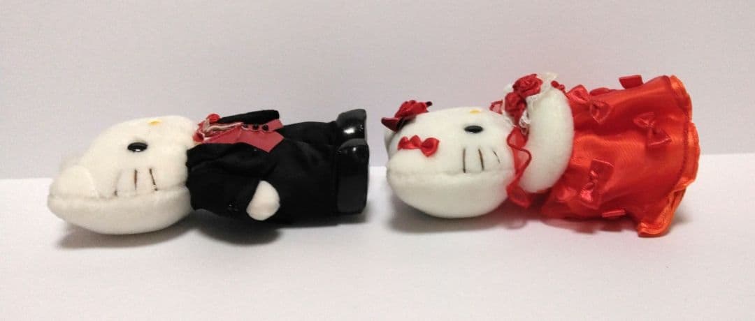 ハローキティ　キティ&ダニエル　サンリオ リボンドレスセット　レア　希少　レトロ