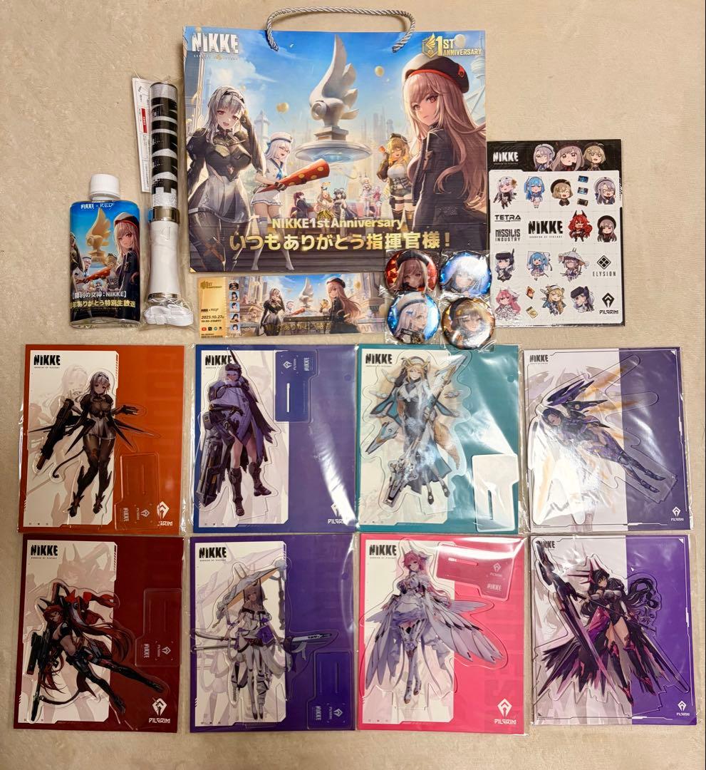 NIKKE 1周年記念生放送 グッズセット