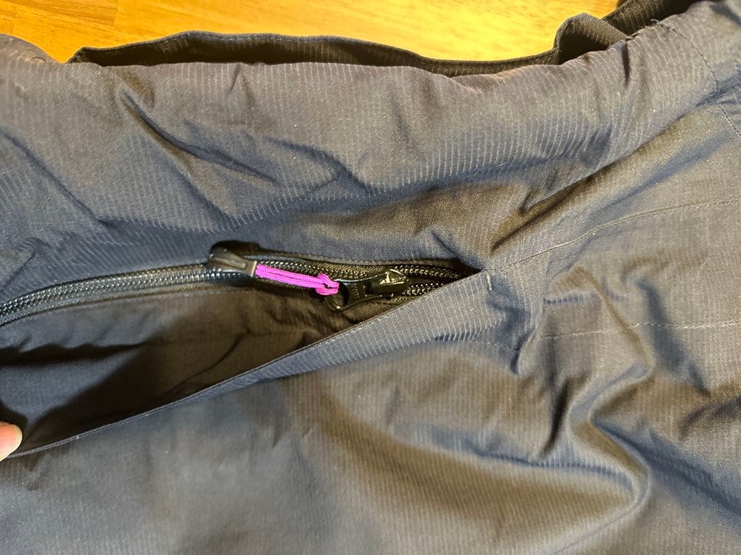 Megabassフィッシングウェア黒 ナイロンジャケット