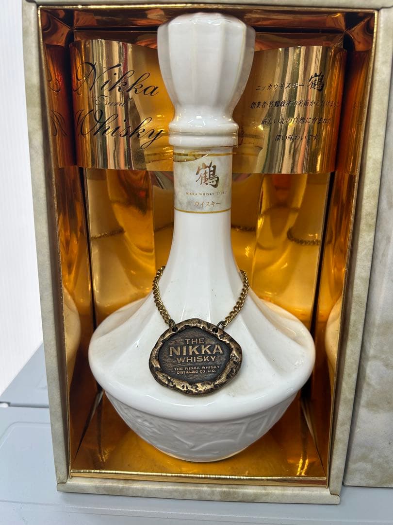 Nikka The Nikka Whisky 陶器ボトル　ニッカ　鶴