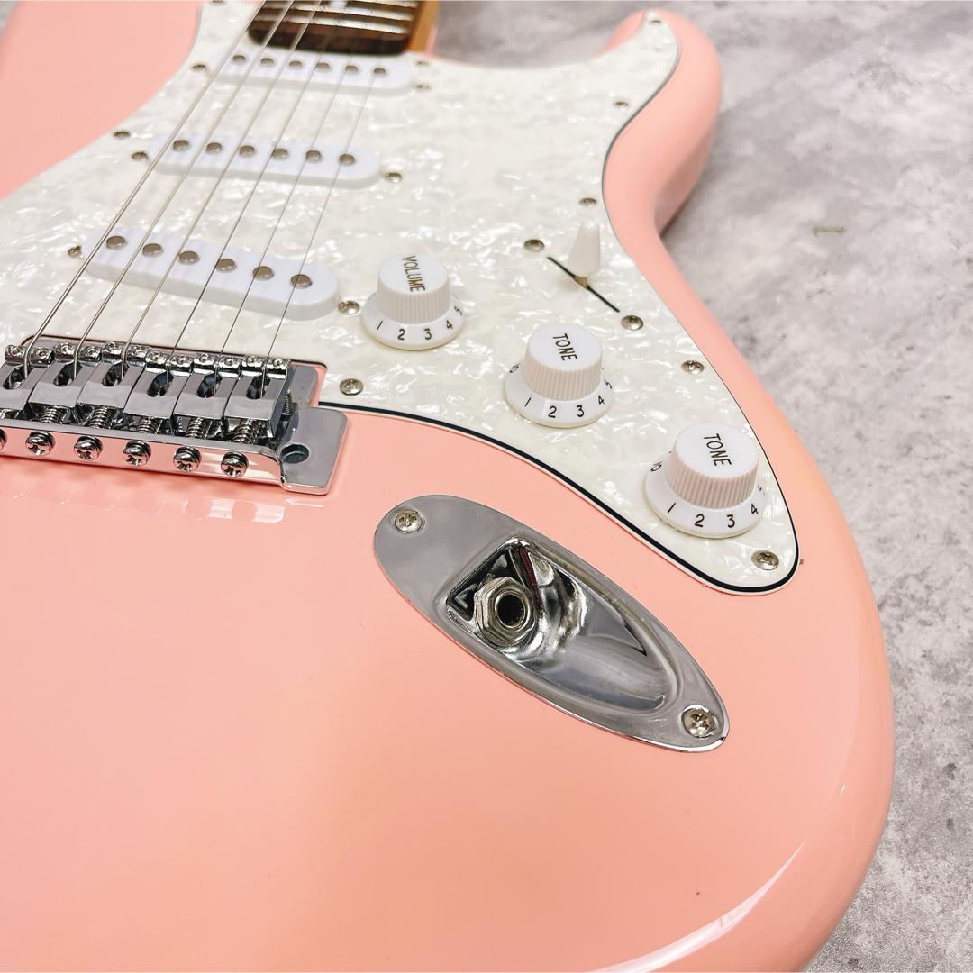 希少色　Mavis エレキギター ストラトキャスター ピンク　可愛い　初心者