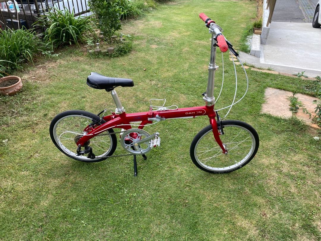 折りたたみ自転車 ダホンROUTE 新品部品多数　輪行バッグに入れて発送