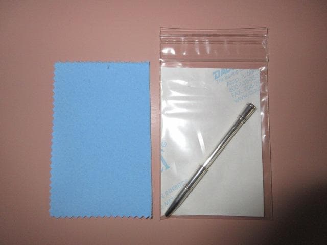 エルメス　手帳用ボールペン　9cm シルバー　本物　国内レフィル使用に加工