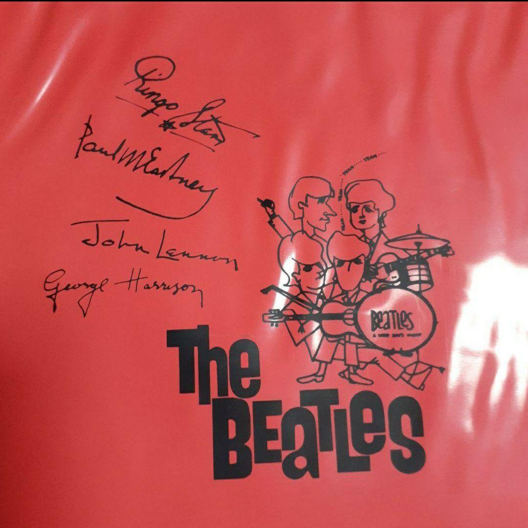 新品未使用★The Beatles Go Go バッグ★ビートルズビニールバッグ