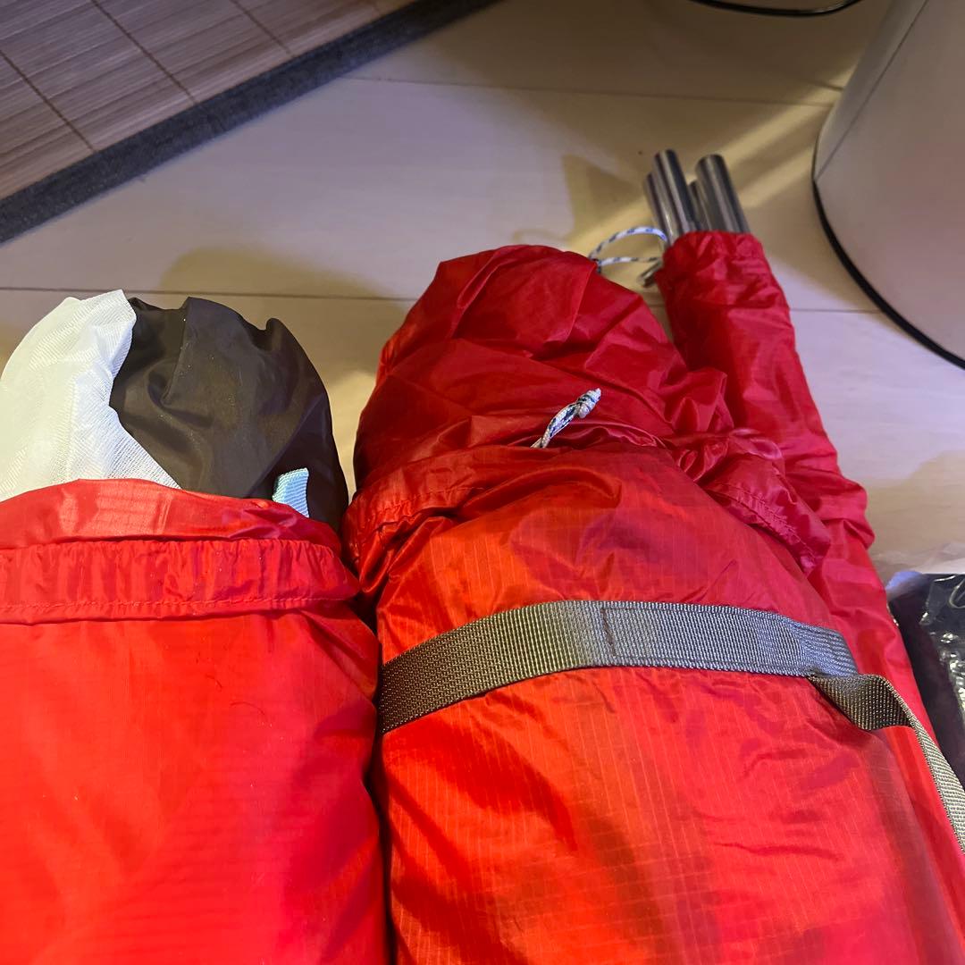 PANDA ソロキャンプ テント 赤