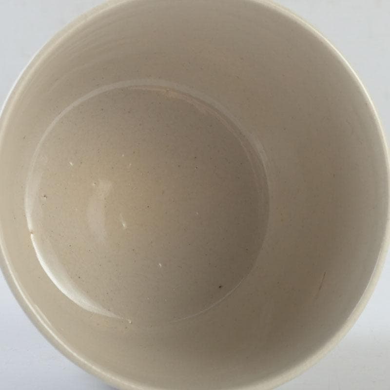 和食器　茶懐石　粟田焼　染付　仁清写菊唐草文　向付　十客　時代箱　V　9296