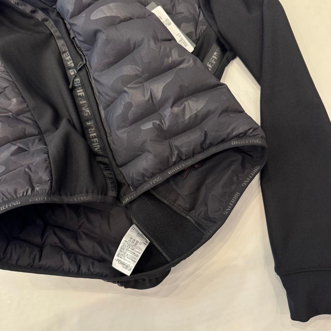 新品　BRIEFING　正規品　ハイブリッドダウン CREWNECK