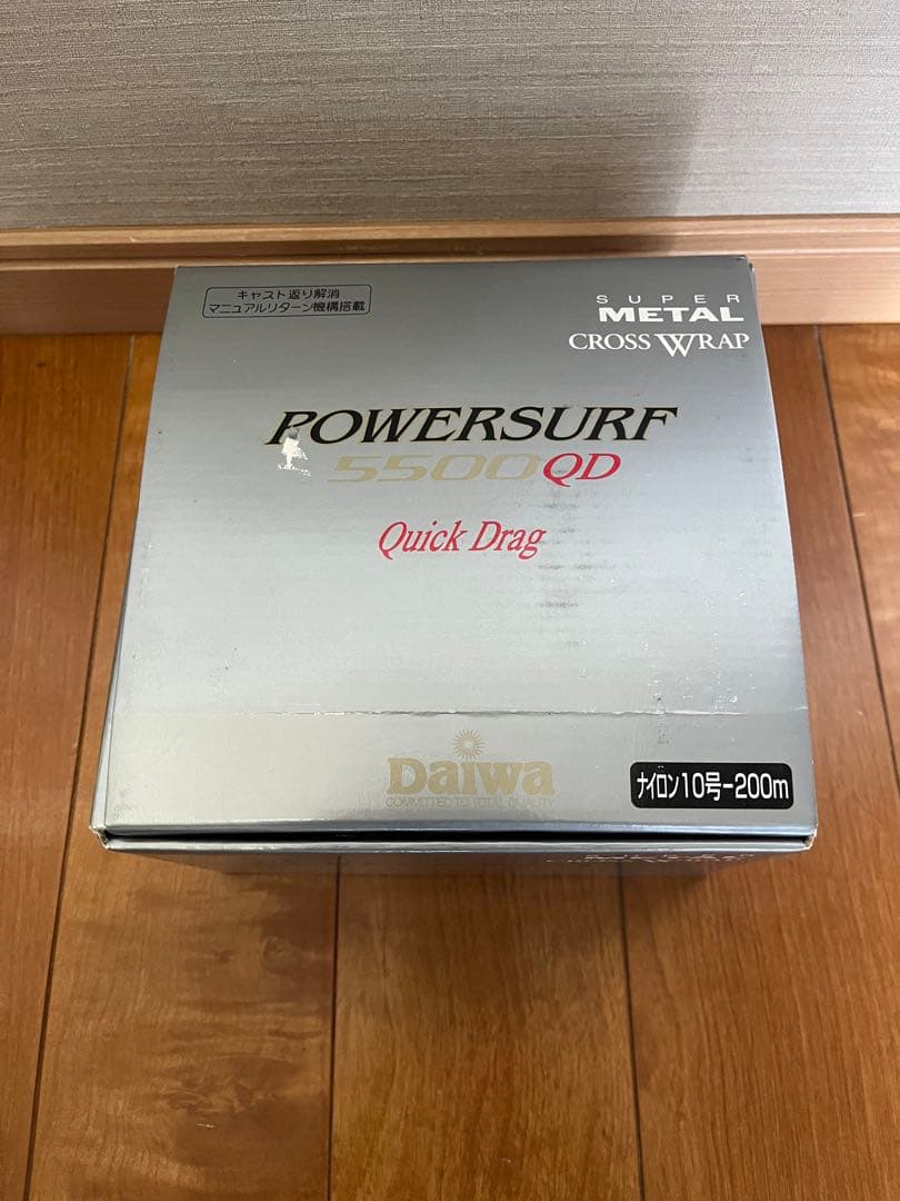 未使用品 Daiwa パワーサーフQD 5500 ダイワ スピニングリール