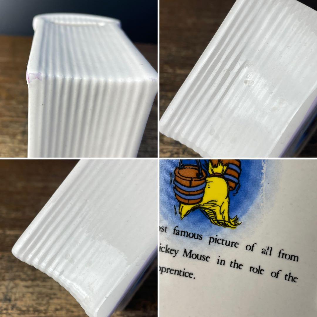 当時物 ファンタジア ミッキー ディズニー アンティーク 貯金箱