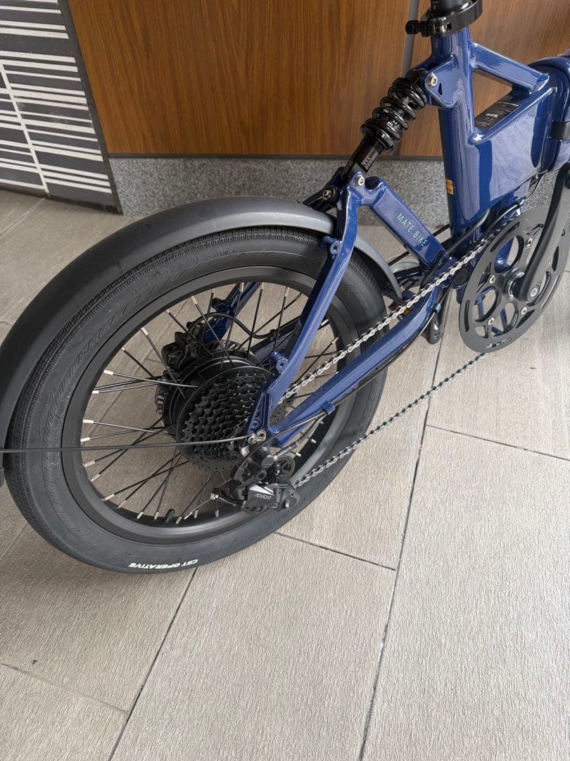 MATE fusion電動アシスト自転車 20インチ ネイビー