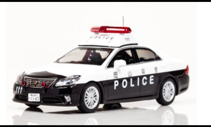 1/43 RAI'S クラウン 2011 岡山県警察生活安全部機動警ら隊車両